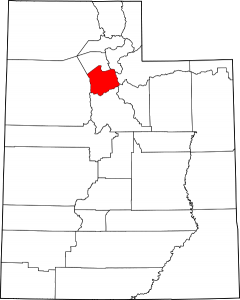 Salt Lake County, Utah (in red)/David Benbennick