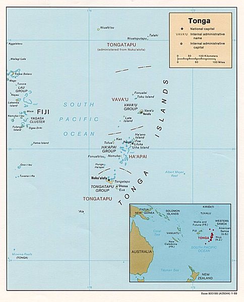 Tonga Image/CIA