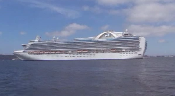Princess Cruises' Crown Princess Image/Video Screen Shot