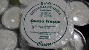  Queseria Bendita soft cheese/FDA