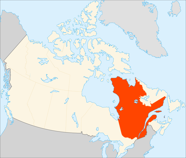 Quebec map/EOZyo