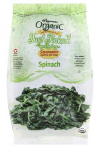 Wegman's Organic Spinach/FDA