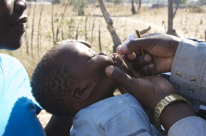 Polio vaccine Image/Michael Washington, PhD, Health Scientist, NCEZID