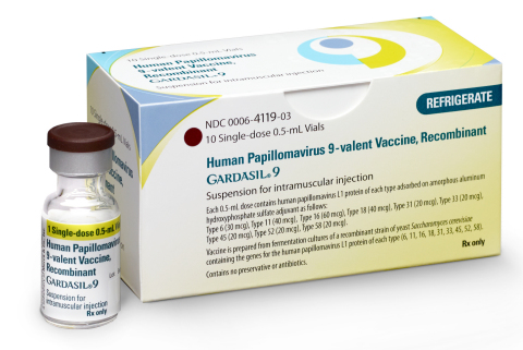 Human papillomavirus recombinant vaccine. Human papillomavirus 9 vaccine