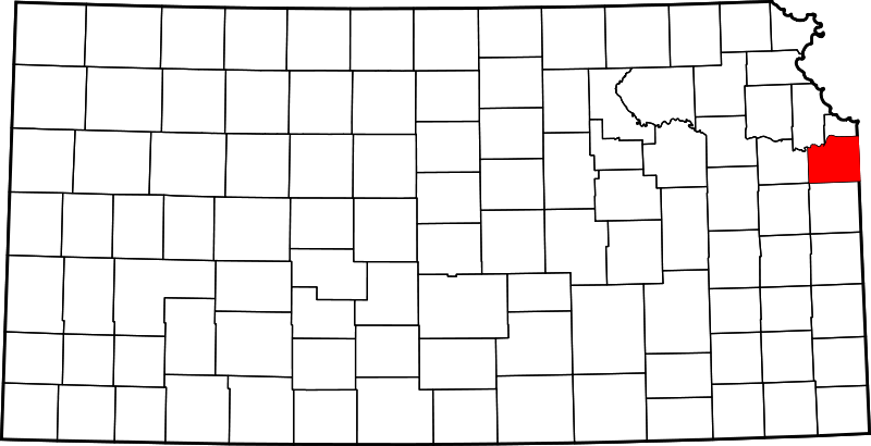 Johnson County , Kansas map/David Benbennick