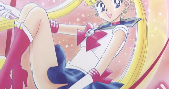 Sailor Moon condom wrapper/Video Screen Shot