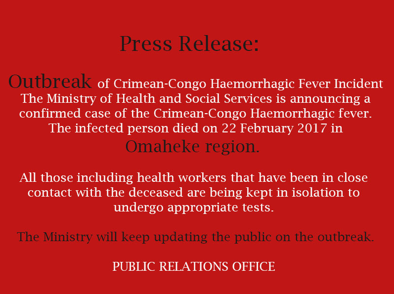 Image/Namibia Health Ministry