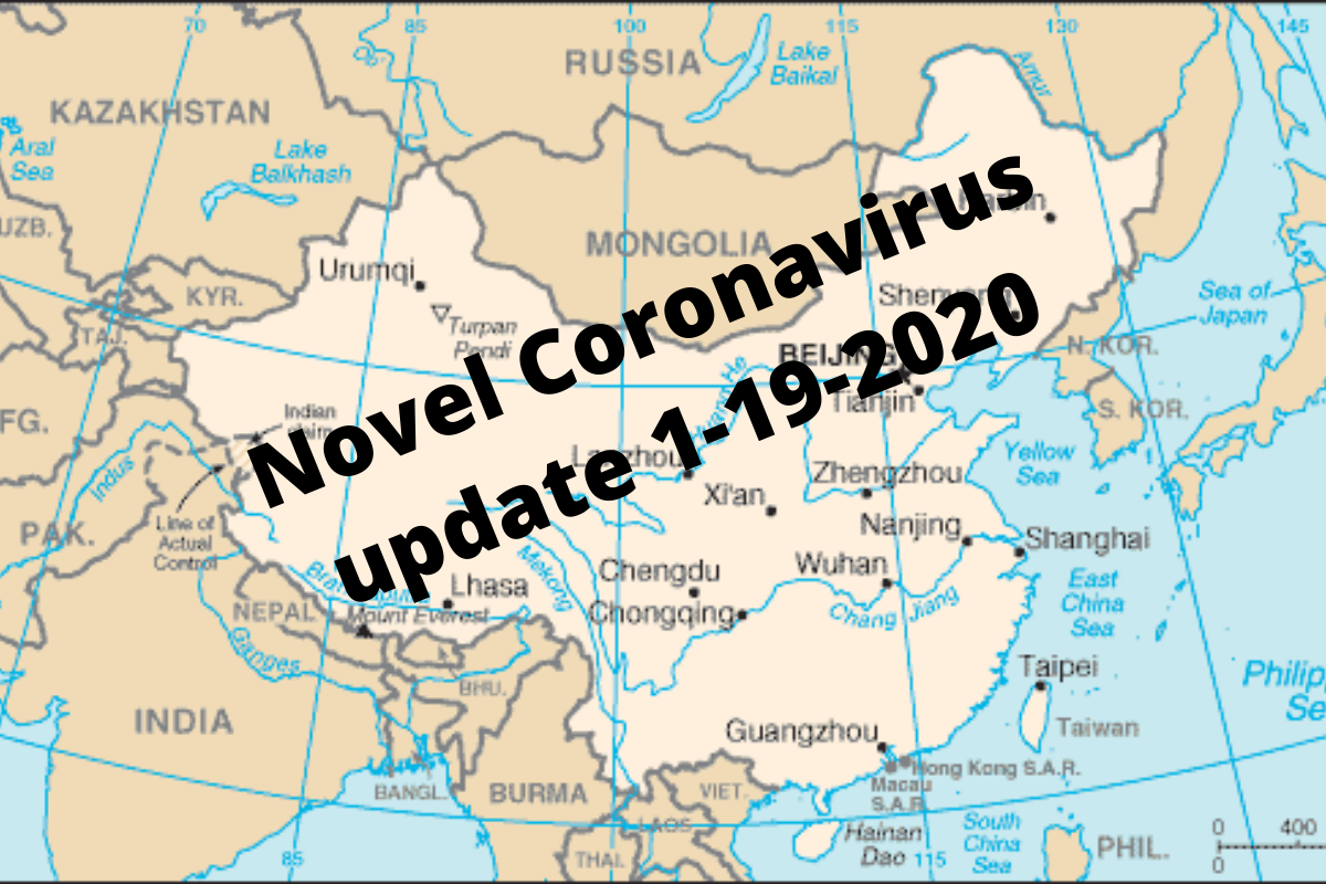 Wuhan novel coronavirus outbreak update: January 19, 2020 - Outbreak News Today1200 x 800