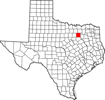 Dallas County, TX map Image/David Benbennick via Wikimedia Commons