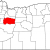 Linn County map