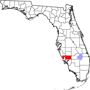 Charlotte County, Florida (in red)/ David Benbennick 