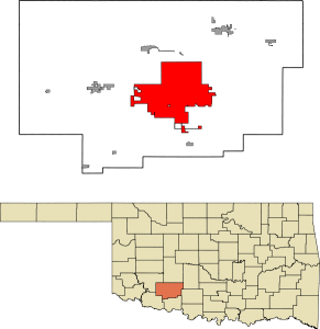 The city of Lawton in Comanche County/Crimsonedge34