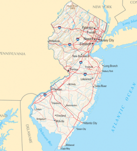 Map of New Jersey/ National Atlas of the United States