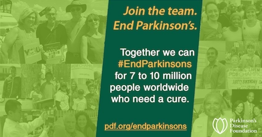 Parkinson's Awareness Month 2016 Image/Parkinson’s Disease Foundation