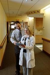PAs and physicians worked collaboratively to provide care. Image/Physicians Inpatient Care Specialists