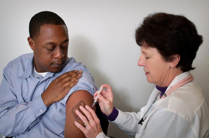 African Americans surveyed had a higher degree of skepticism of the flu vaccine and the process of creating the vaccine, which was related to their experience of racial bias and an awareness about racial disparities in the healthcare setting. Image/CDC- Judy Schmidt